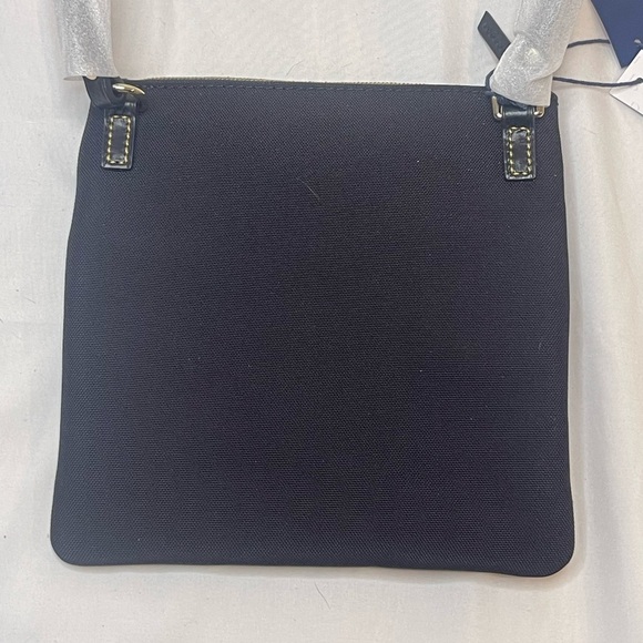 Dooney & Bourke Nylon North South Triple Zip Crossbody Bag - RARE Black LOGO NWT - Picture 5 of 10